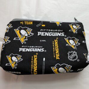 Homemade Pittsburgh Penguins Zippered Pouch